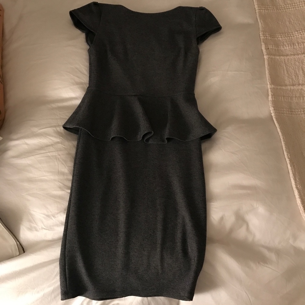 Alice and Olivia Grey Dress